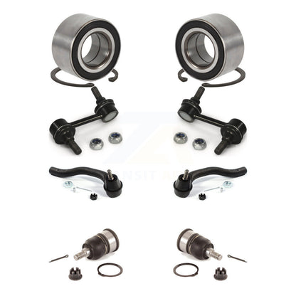 Bearing Lower Ball Joint Outer Tie Rod Link Front Kit (8Pc) For Honda Accord TSX