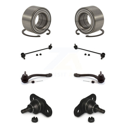 Bearing Lower Ball Joint Outer Tie Rod End Link Front Kit (8Pc) For Kia Rio Rio5