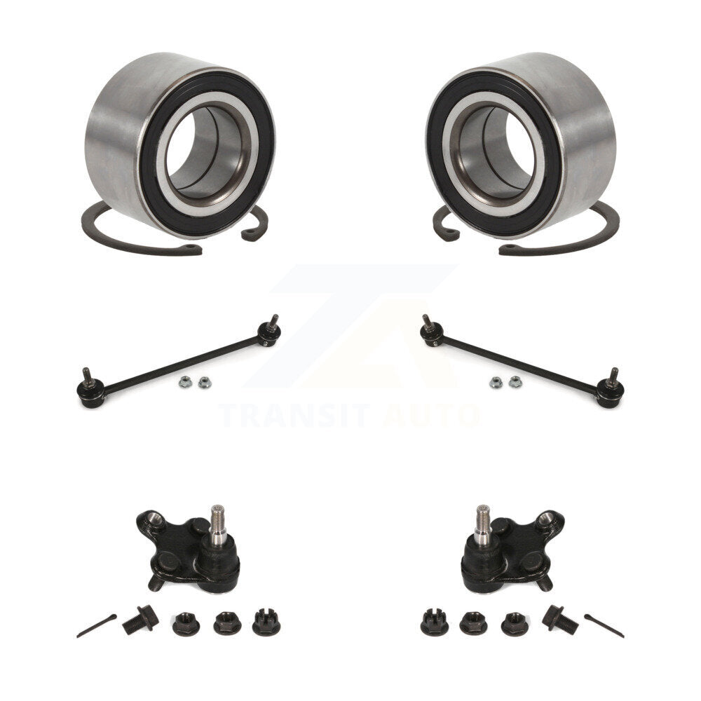 Wheel Bearing Lower Ball Joint Sway Bar Link Front Kit For Honda Civic Acura ILX