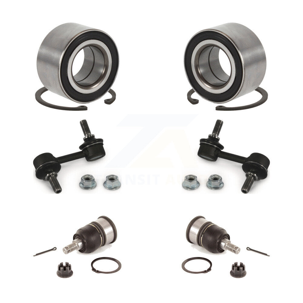 Bearing Lower Ball Joint And Sway Bar Stabilizer Link Front Kit For Honda Accord