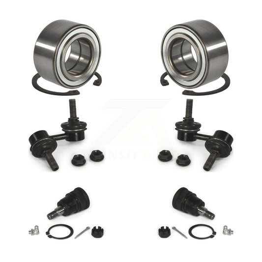 Bearing Lower Ball Joint And Sway Bar Stabilizer Link Front Kit For Honda Civic