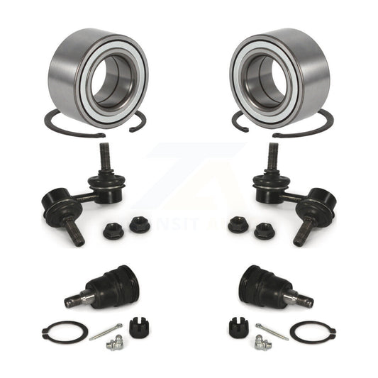 Bearing Lower Ball Joint And Link Front Kit For Honda Civic Si with Sedan Coupe