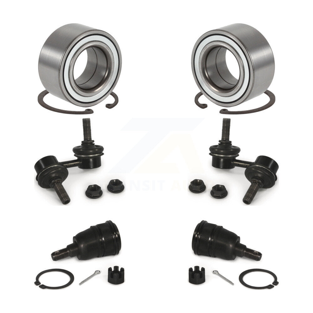 Wheel Bearing Lower Ball Joint Sway Bar Stabilizer Link Front Kit For Honda CR-V