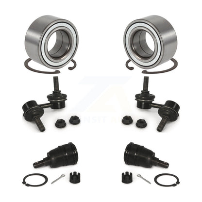 Wheel Bearing Lower Ball Joint Sway Bar Stabilizer Link Front Kit For Honda CR-V