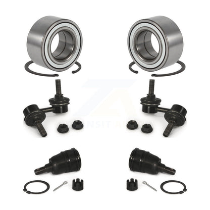 Wheel Bearing Lower Ball Joint & Sway Bar Link Front Kit For Honda CR-V Element