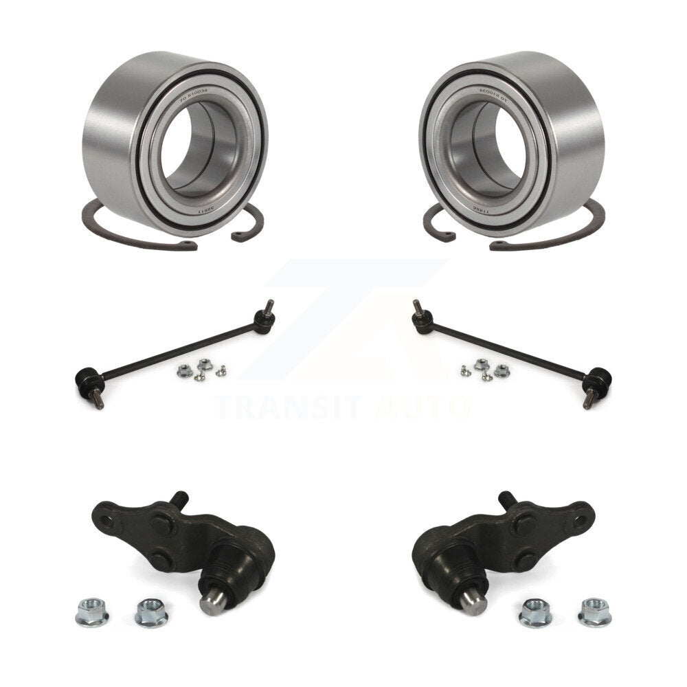 Bearing Lower Ball Joint And Link Front Kit For 2011-2012 Kia Optima GAS engine