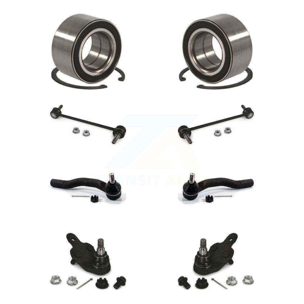 Bearing Lower Ball Joint Outer Tie Rod & Link Front Kit (8Pc) For Toyota Avalon