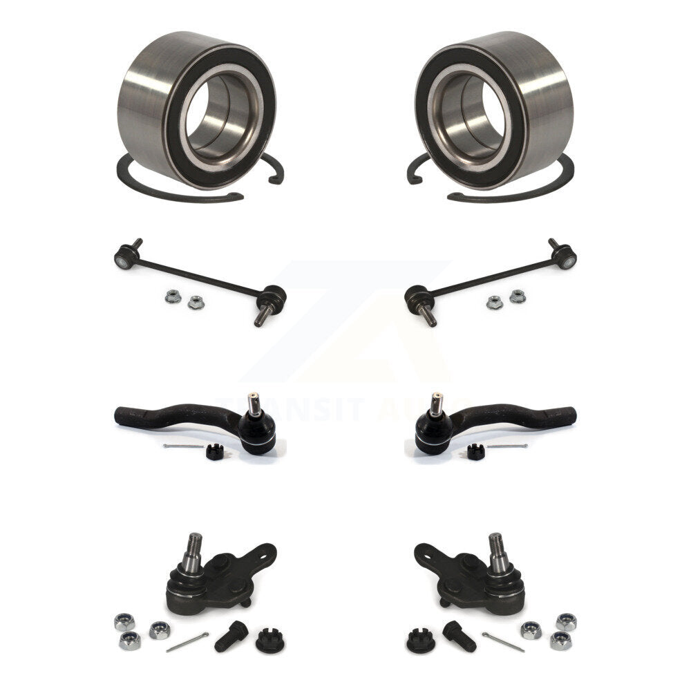 Bearing Lower Ball Joint Outer Tie Rod End Link Front Kit (8Pc) For Toyota Camry