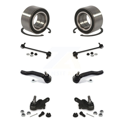 Bearing Lower Ball Joint Outer Tie Rod & Link Front Kit (8Pc) For Toyota Sienna