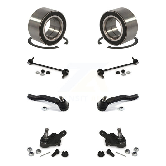 Bearing Lower Ball Joint Outer Tie Rod & Link Front Kit (8Pc) For Toyota Sienna