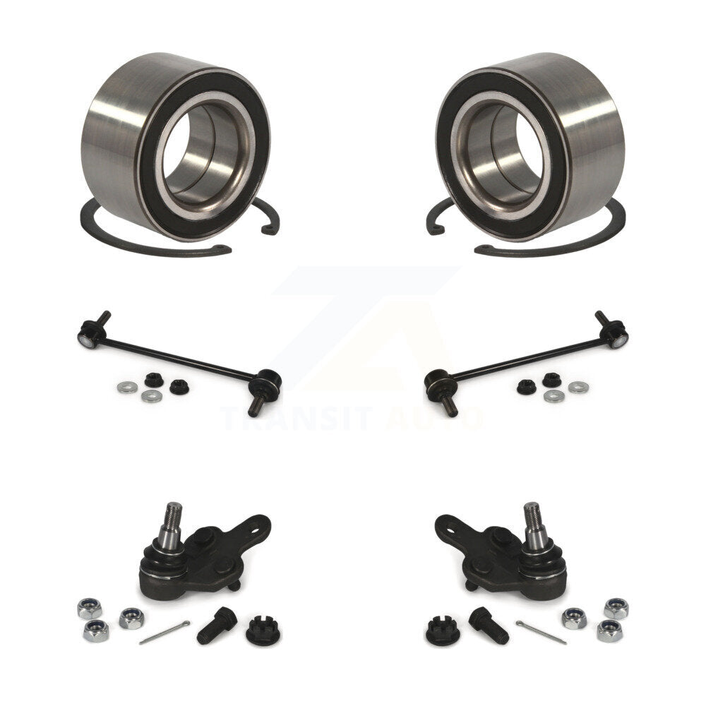 Bearing Lower Ball Joint And Sway Bar Link Front Kit For 2004-2010 Toyota Sienna