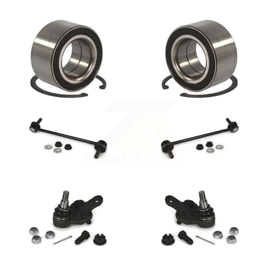 Bearing Lower Ball Joint And Sway Bar Link Front Kit For 2004-2010 Toyota Sienna