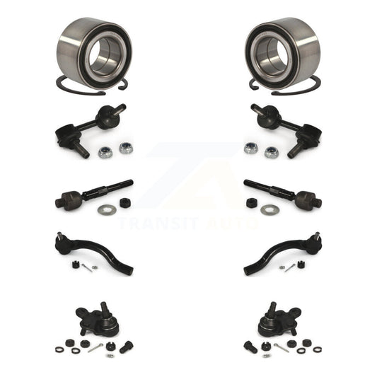 Bearing Lower Ball Joint Outer Inner Tie Rod Link Front Kit For Honda Civic 1.8L