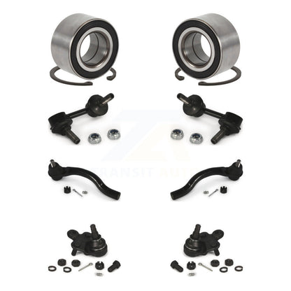 Bearing Lower Ball Joint Outer Tie Rod Link Front Kit (8Pc) For Honda Civic CSX