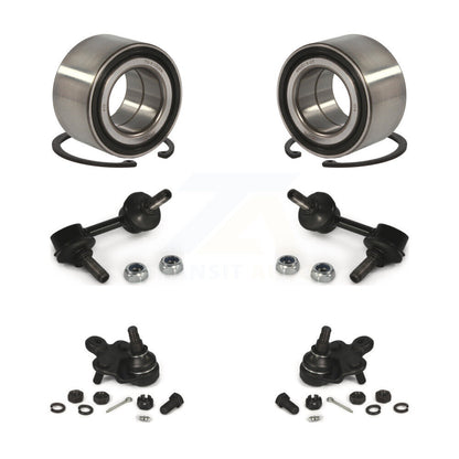 Bearing Lower Ball Joint & Link Front Kit (6Pc) For 06-11 Honda Civic 1.3L 1.8L