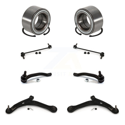 Bearing Lower Control Arm Outer Tie Rod Link Front Kit (8Pc) For Honda Pilot MDX