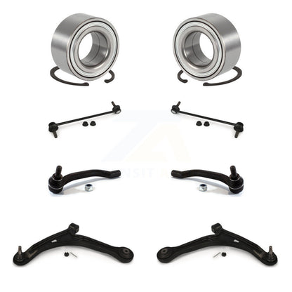 Bearing Lower Control Arm Outer Tie Rod Link Front Kit (8Pc) For Honda Pilot MDX