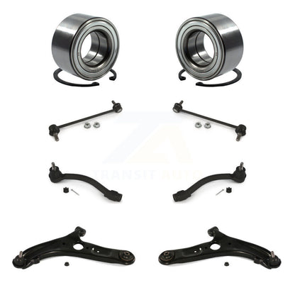 Bearing Lower Control Arm Outer Tie Rod Link Front Kit (8Pc) For Hyundai Elantra