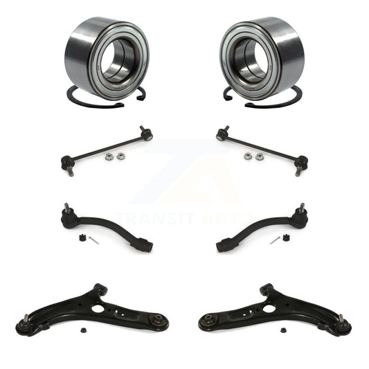 Bearing Lower Control Arm Outer Tie Rod Link Front Kit (8Pc) For Hyundai Elantra