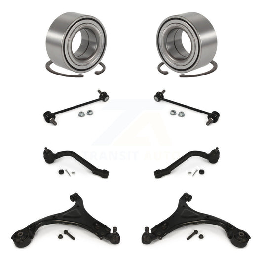 Bearing Lower Control Arm Outer Tie Rod Link Front Kit (8Pc) For Hyundai Sonata