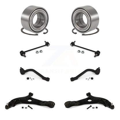 Bearing Lower Control Arm Outer Tie Rod End Link Front Kit (8Pc) For Kia Optima