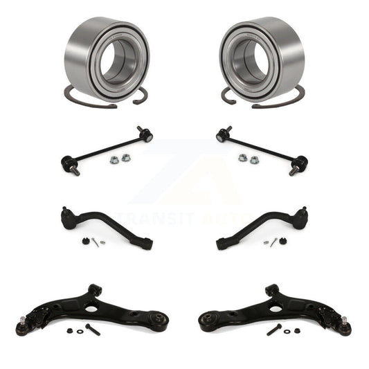 Bearing Lower Control Arm Outer Tie Rod End Link Front Kit (8Pc) For Kia Optima
