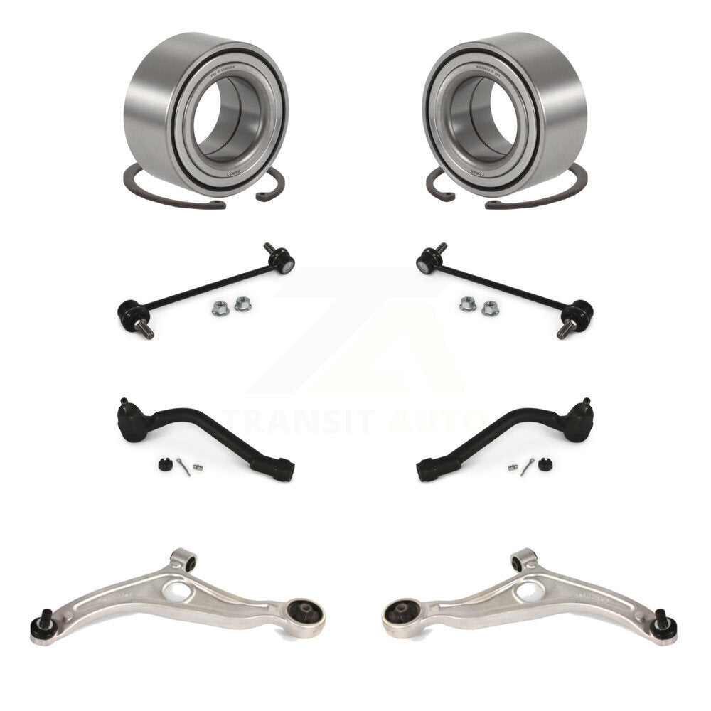 Bearing Lower Arm Outer Tie Rod End Link Front Kit (8Pc) For Hyundai Sonata Kia
