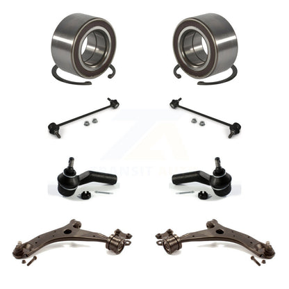 Bearing Lower Control Arm Outer Tie Rod Link Front Kit (8Pc) For Mazda 3 5 Sport