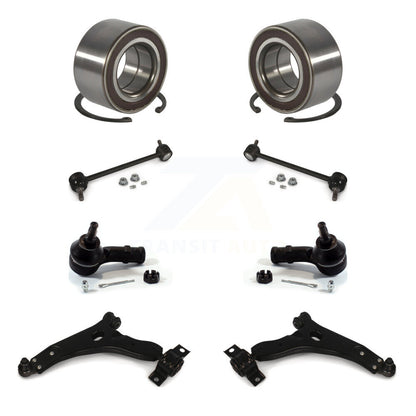 Bearing Lower Control Arm Outer Tie Rod End Link Front Kit (8Pc) For Ford Focus