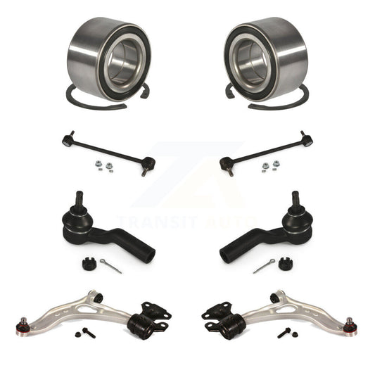 Bearing Lower Control Arm Outer Tie Rod End Link Front Kit (8Pc) For Ford Focus