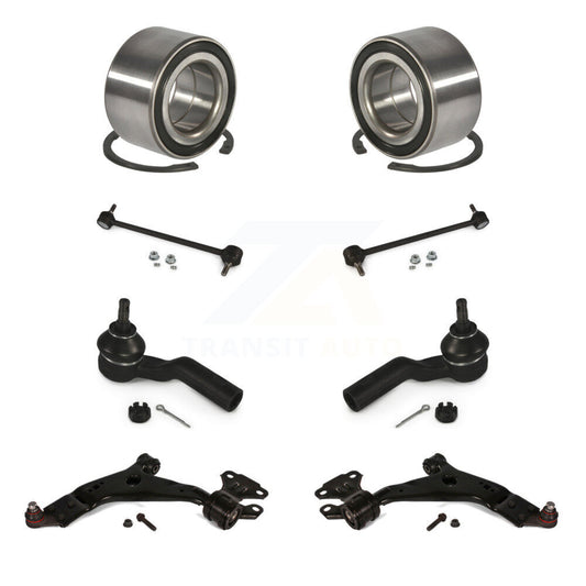 Bearing Lower Control Arm Outer Tie Rod End Link Front Kit (8Pc) For Ford Escape