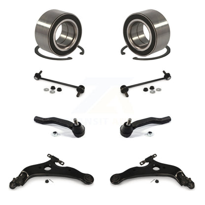 Bearing Lower Arm Outer Tie Rod Link Front Kit (8Pc) For 2004-2010 Toyota Sienna