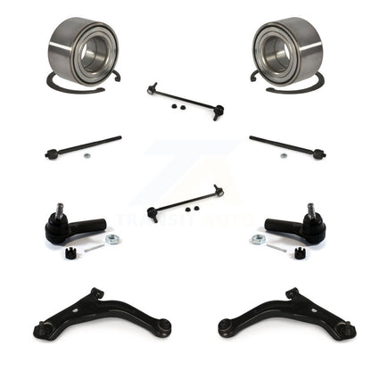 Bearing Lower Arm Outer Inner Tie Rod End Link Front Kit (10Pc) For Ford Escape
