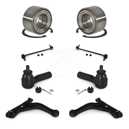Bearing Lower Control Arm Outer Tie Rod End Link Front Kit (8Pc) For Ford Escape