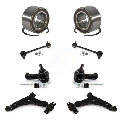 Bearing Lower Control Arm Outer Tie Rod End Link Front Kit (8Pc) For Ford Focus