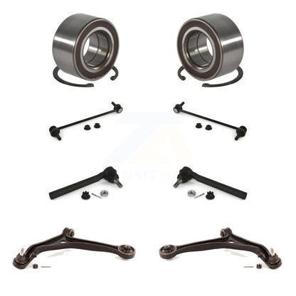 Bearing Lower Control Arm Outer Tie Rod & Link Front Kit (8Pc) For Honda Odyssey