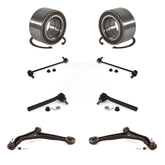 Bearing Lower Control Arm Outer Tie Rod & Link Front Kit (8Pc) For Honda Odyssey