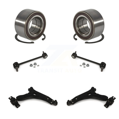 Bearing Lower Control Arm with Ball Joint Sway Bar Link Front Kit For Ford Focus