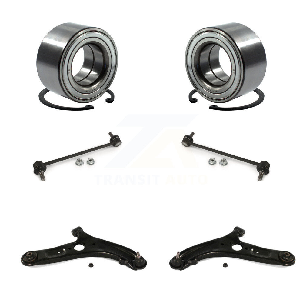 Bearing Lower Control Arm & Link Front Kit For Hyundai Elantra GT Veloster Coupe
