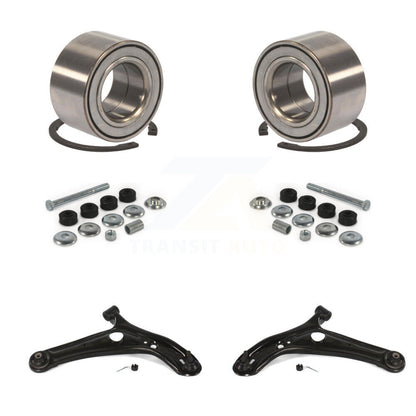 Wheel Bearing Lower Control Arm with Ball Joint & Link Front Kit For Toyota Echo