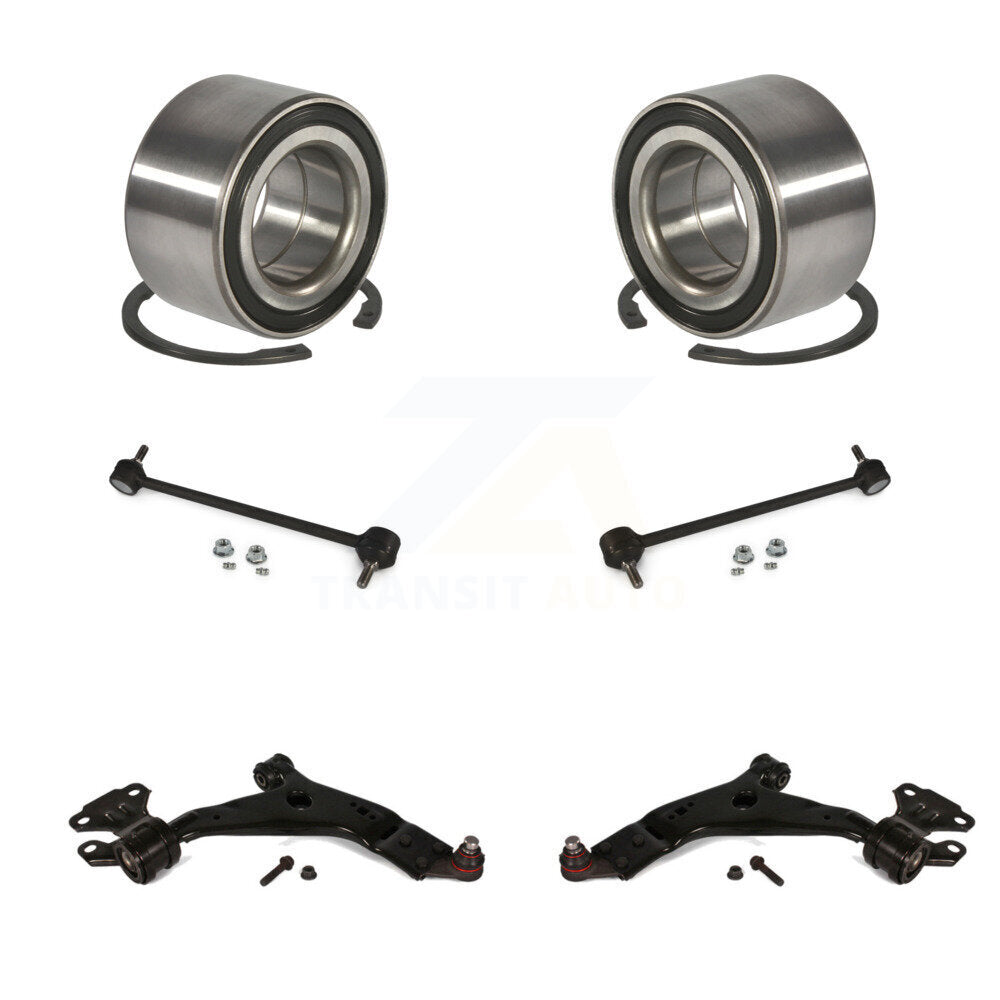 Bearing Lower Control Arm w/ Ball Joint Link Front Kit For 2013-2019 Ford Escape