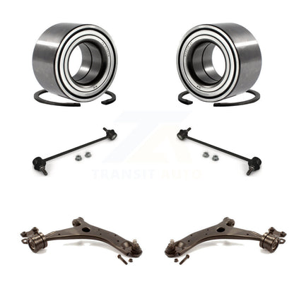 Bearing Lower Control Arm with Ball Joint & Sway Bar Link Front Kit For Mazda 3