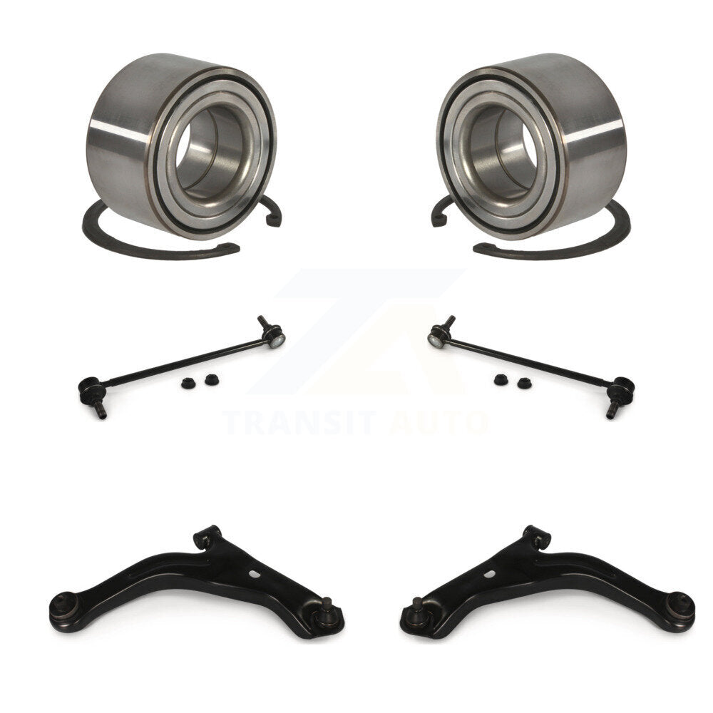 Bearing Lower Control Arm & Link Front Kit For Ford Escape Mazda Tribute Mercury