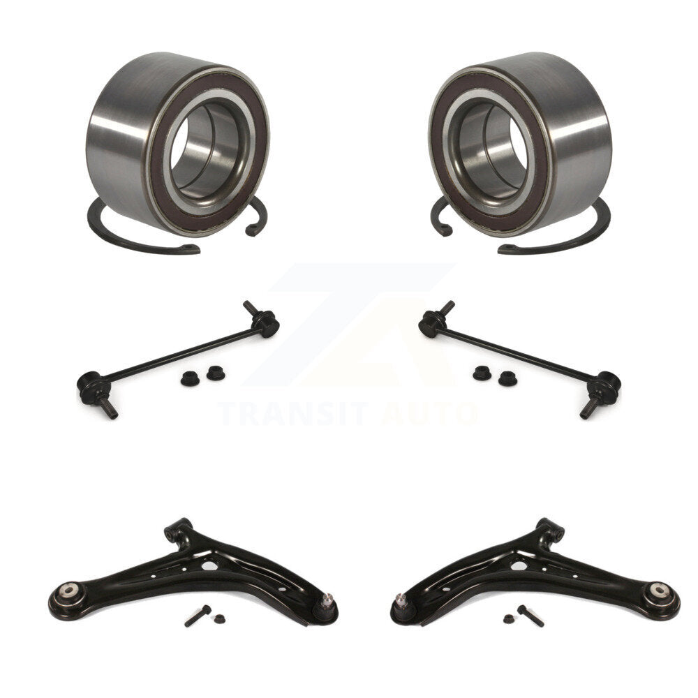 Bearing Lower Control Arm with Ball Joint & Link Front Kit For 2011-2014 Mazda 2