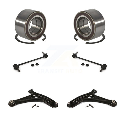 Bearing Lower Control Arm with Ball Joint & Link Front Kit For 2011-2014 Mazda 2