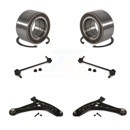 Bearing Lower Control Arm with Ball Joint & Link Front Kit For 2011-2014 Mazda 2