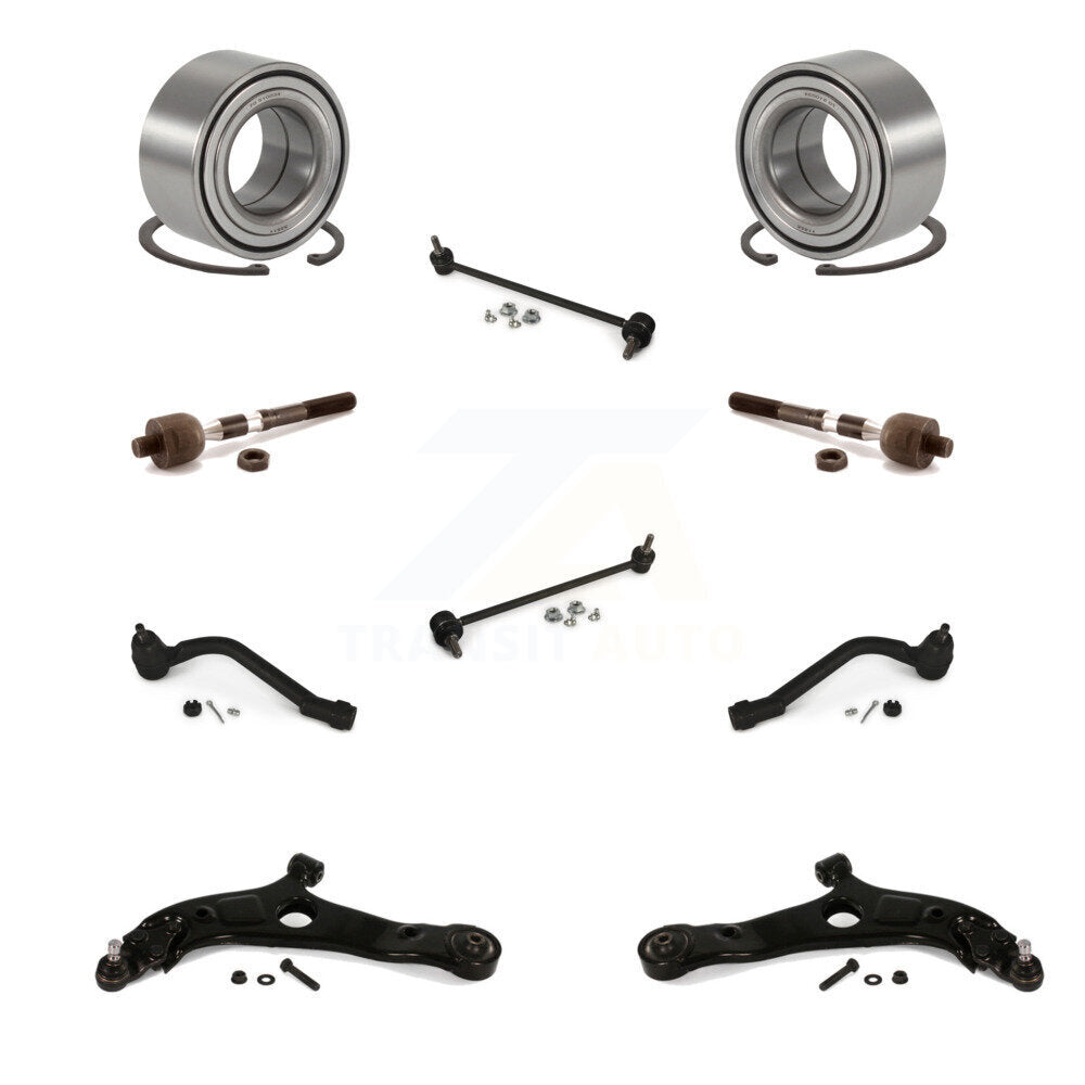Bearing Lower Control Arm Outer Inner Tie Rod End Link Front Kit For Kia Optima