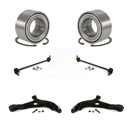 Bearing Lower Control Arm & Link Front Kit (6Pc) For 11-12 Kia Optima GAS engine