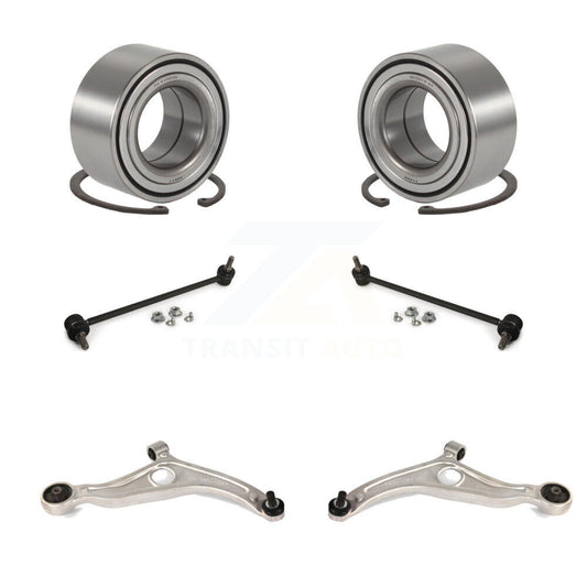 Bearing Lower Control Arm And Link Front Kit (6Pc) For Hyundai Sonata Kia Optima