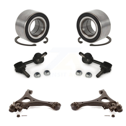 Bearing Lower Control Arm with BJ & Link Front Kit (6Pc) For 2006-2011 Acura CSX